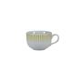 Imagem de Xícara Café com Pires 100ml Porcelana Schmidt - Dec. Sol Amarelo