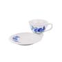 Imagem de Xícara Café com Pires 70ml Porcelana Schmidt - Dec. Cora 2267