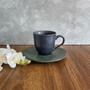 Imagem de Xícara Café e Pires Cerâmica Stoneware Orgânico Arauco 120ml - 1 Unid.