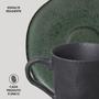 Imagem de Xícara Café e Pires Cerâmica Stoneware Orgânico Arauco 120ml - 1 Unid.