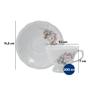 Imagem de Xícara Chá Com Pires 200ml Pomerode Eterna E351 - Porcelana Schmidt