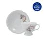 Imagem de Xícara Chá Com Pires 200ml Pomerode Eterna E351 - Porcelana Schmidt