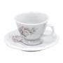 Imagem de Xícara Chá Com Pires 200ml Pomerode Eterna E351 - Porcelana Schmidt
