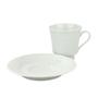 Imagem de Xícara Chá Com Pires 200ml Porcelana Schmidt - Dec. Noiva 2248