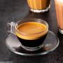Imagem de Xícara Com Pires de Vidro 90ml para Café Astral Nadir