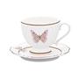 Imagem de Xícara Com Pires Oxford Porcelana 200ml Soleil Encantada W058-9816