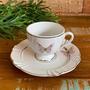 Imagem de Xícara Com Pires Oxford Porcelana 200ml Soleil Encantada W058-9816