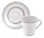 Imagem de Xicara de Café Com Pires Gabriele 70ml em Porcelana Tramontina