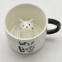 Imagem de Xícara Lets Live 220ml Coffee With Cat