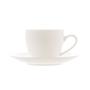 Imagem de Xícara Para Café Com Pires de Porcelana Clean 100ml Lyor