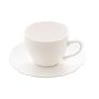 Imagem de Xícara Para Café Com Pires de Porcelana Clean 100ml Lyor