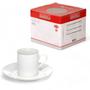 Imagem de Xícara Para Café  Com Pires De Porcelana  Royal 90 ML  4 Peças Hauskrafit