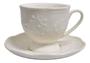 Imagem de Xícara Para Café Com Pires Lyor New Bone Butterfly Flower 10