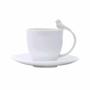 Imagem de Xícara Porcelana para café com pires Birds Wolff 85ml