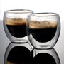 Imagem de Xícara Vidro Duplo Sem Alça Nespresso Dolce Gusto 2 Un 250ml