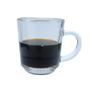 Imagem de Xicara Vidro Transparente Café Chá Cappuccino Com Alça Messina 90ml
