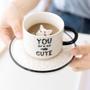 Imagem de Xícara You Are So Cute 220ml Coffee With Cat