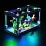 Imagem de YEABRICKS LED Light Kit para Lego - Criador 3-em-1 Fish Tank Building Blocks Model, LED Light Set Compatível com Lego 31122 (Lego Set NÃO Incluído)