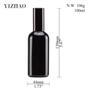 Imagem de Yizhao 4oz Black Glass Spray Bottle para óleo essencial, frasco de spray pequeno vazio com névoa fina, recarregável para viagem, limpeza, colônia, perfume, planta, cabelo, aromaterapia, maquiagem, química-9pcs