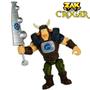 Imagem de Zak Storm Mini Boneco Articulado Viking Crogar com Acessórios - Bandai