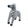 Imagem de Zebra Realista Em Pé 42cm - Pelúcia