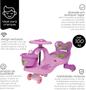 Imagem de Zippy Toys Carrinho Animais Divertidos com led e Musica Rosa