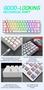 Imagem de ZIYOULANG T60 Teclado Mecânico 62-Key RGB Backlight NKRO 