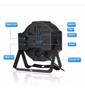 Imagem de ZKit 10 Canhao Parled 36 Led + Mesa Dmx 512 Efeitos Fade Time