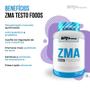 Imagem de ZMA Testo Foods 120 Cáps  BRNFOODS