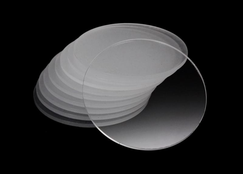 10 Discos/Círculos de Acrílico Cristal 3mm 8,5cm(D) - GP Laser - Disco