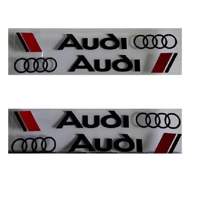 Logo Audi ADESIVO Misura E Colore A Scelta Venduti In Coppia EUR Audi Collection - Foto 13