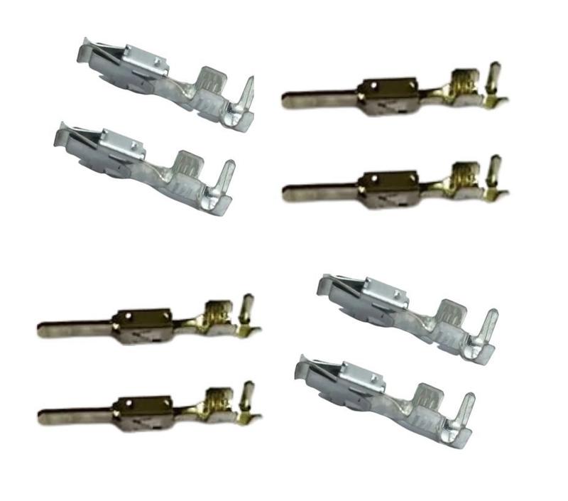 50 Terminal Fêmea + 50 Macho Junior Power Timer 2,8 Mm Phelps