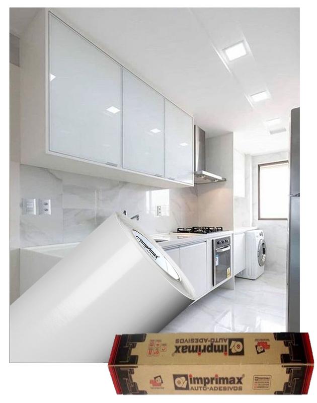 Adesivo Para Envelopamento Armário De Cozinha 50cm X 2m - Imprimax ...