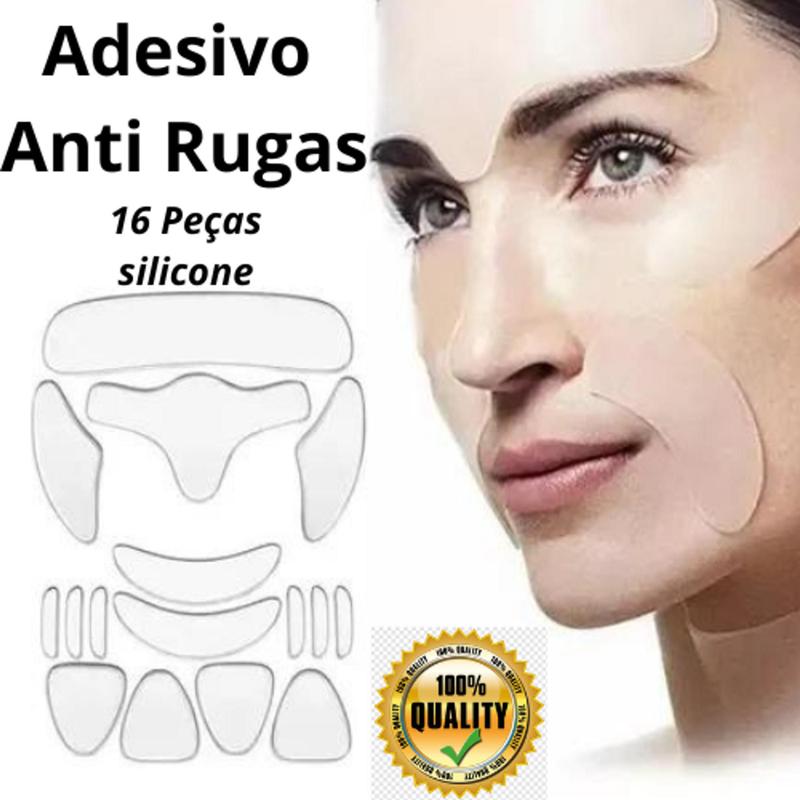 Adesivos de Silicone Anti Rugas e Marcas na Pele Máscara De Silicone ...