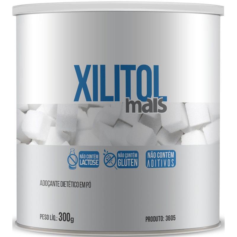 Adoçante Xilitol - Açúcar Natural 300g - Chá Mais - Adoçante - Magazine ...