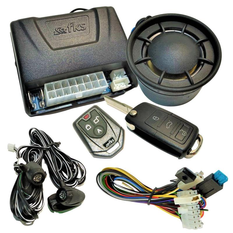 Alarme Automotivo Completo Carro Veiculos Com Sirene Controle Cr941 ...