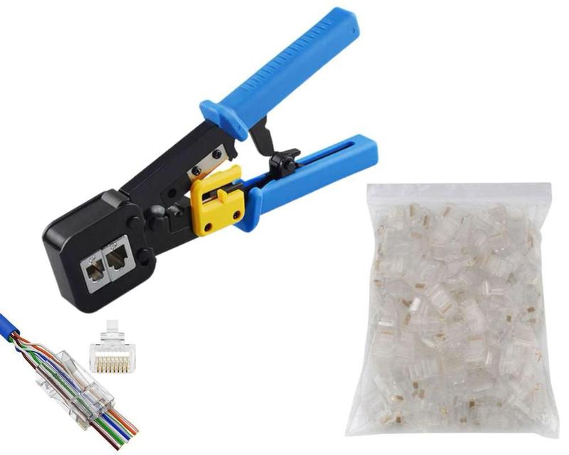 1000 Attaches étiquettes Pour Câbles RJ45/électrique - Longueur 100mm, Numérotées De 1 à 1000 - Organisation De Câblage