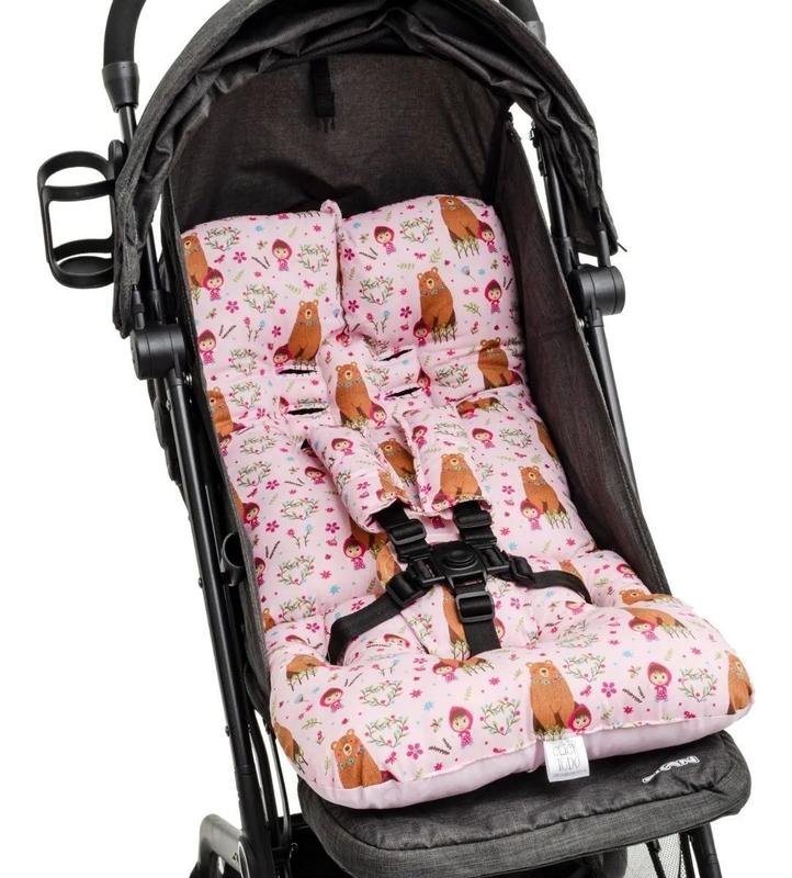 Almofada Para Carrinho de Bebê Universal - MASHA - CLICK TUDO ...