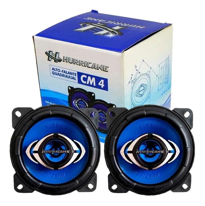 Alto Falante 4 Polegadas Quadraxial CM4 Hurricane 110W Rms Par - Alto ...