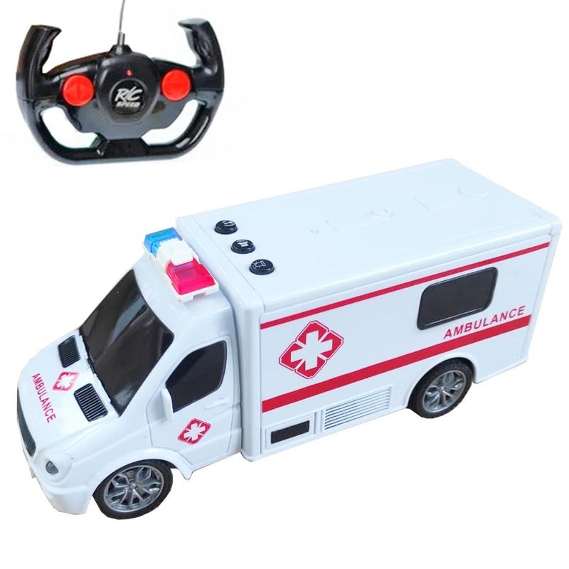 Ambulância de Controle 20 Cm City Vehicle 27mHz RC Carro - Sha Toys ...