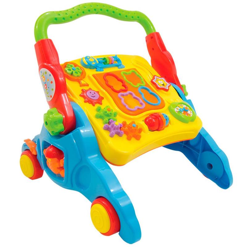 Andador 4x1 Didático com Mesa de Atividades Brinquedo Maral - Andador ...