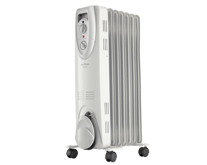 Aquecedor a Óleo Britânia AB1500 Branco 1500W - Aquecedor a Óleo ...