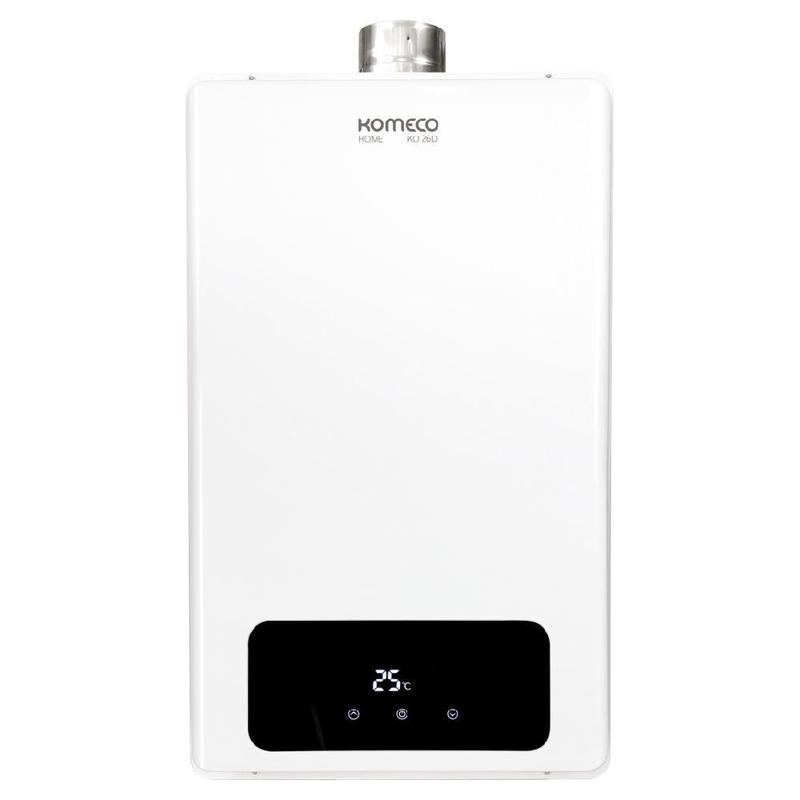 Aquecedor De Água A Gás Komeco 26 litros KO 26D Home - GN Bivolt ...
