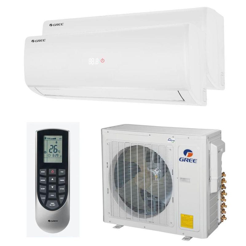 Ar Condicionado Multi Split Inverter Bi Split Gree 24000 BTUs (2x12000 ...