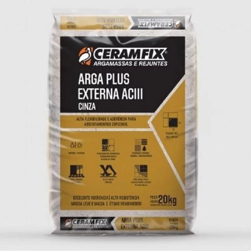 Argamassa aciii int/ext 20k ceramfix - Argamassa para Construção ...