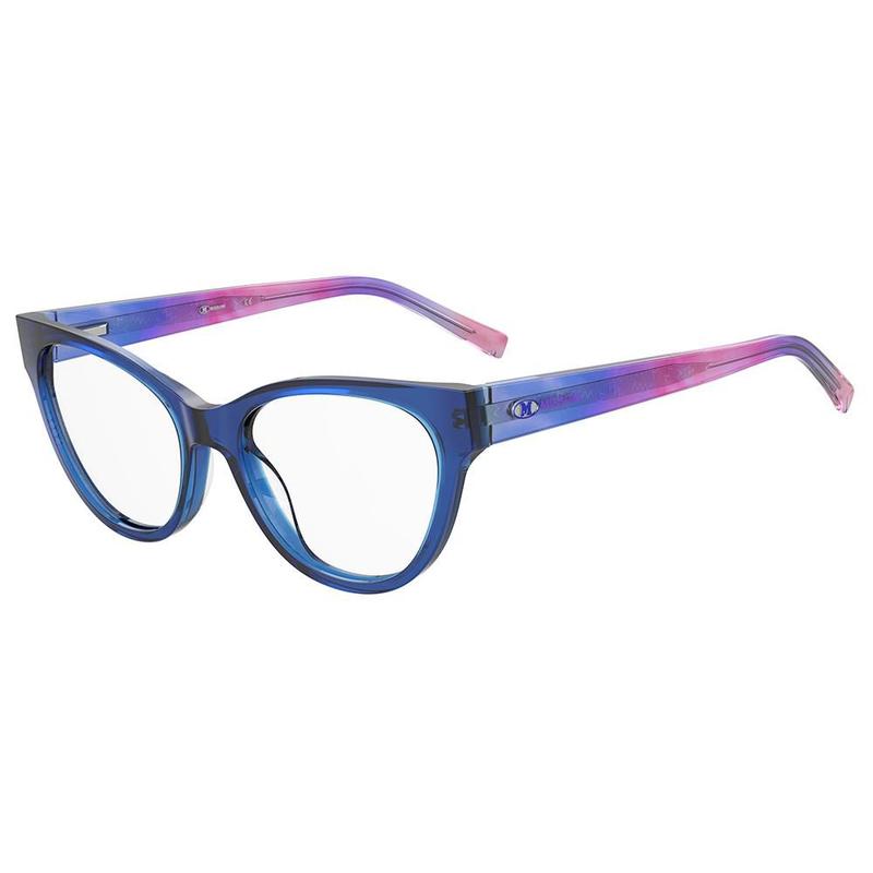 Lunettes De Soleil Missoni MMI 0096/S - Monture Bleue Motif - Taille 53/19/140 - UV400 - Neuf Avec étiquettes