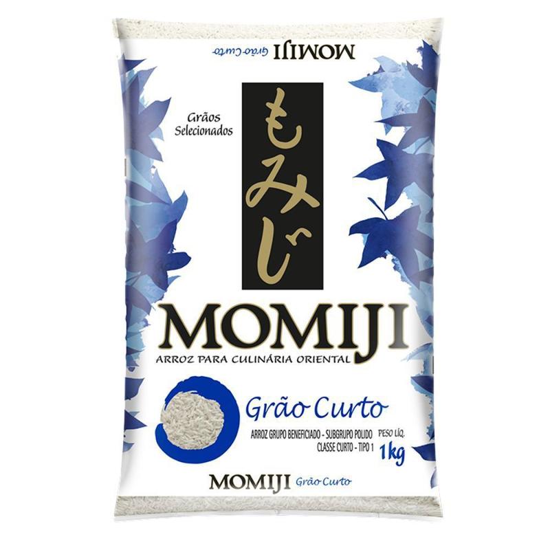 Arroz Japonês Grão Curto 1kg Momiji - Camil - Arroz - Magazine Luiza