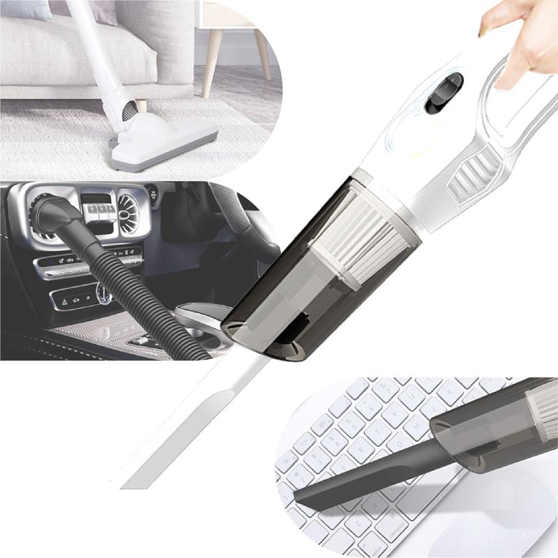 Aspirador De Pó Portátil Vertical Para Sofá Cama Tapete Bivolt Usb ...