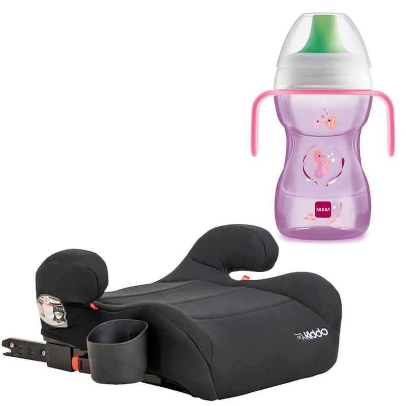 Assento Booster Kiddo Fika+ Com Copo Mam Fun To Drink Rosa - Assento de ...