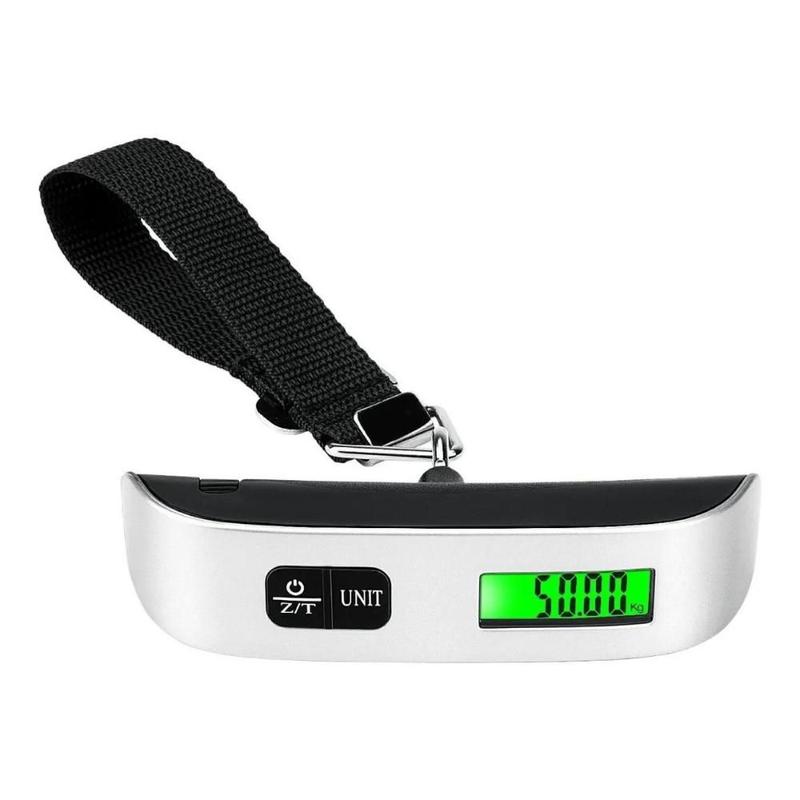 Balança Digital Portátil Mala Viagem Bagagem De Mão Até 50kg - World ...